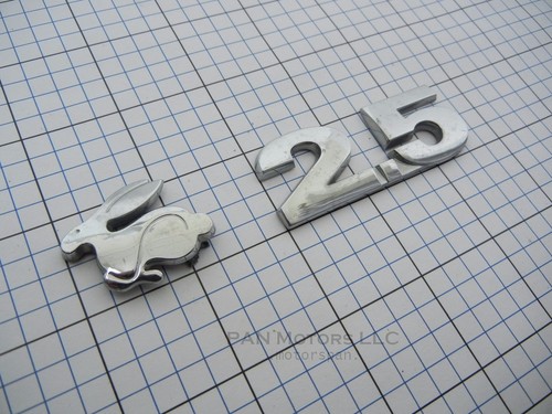 Rabbit trunk emblem - trunk,
